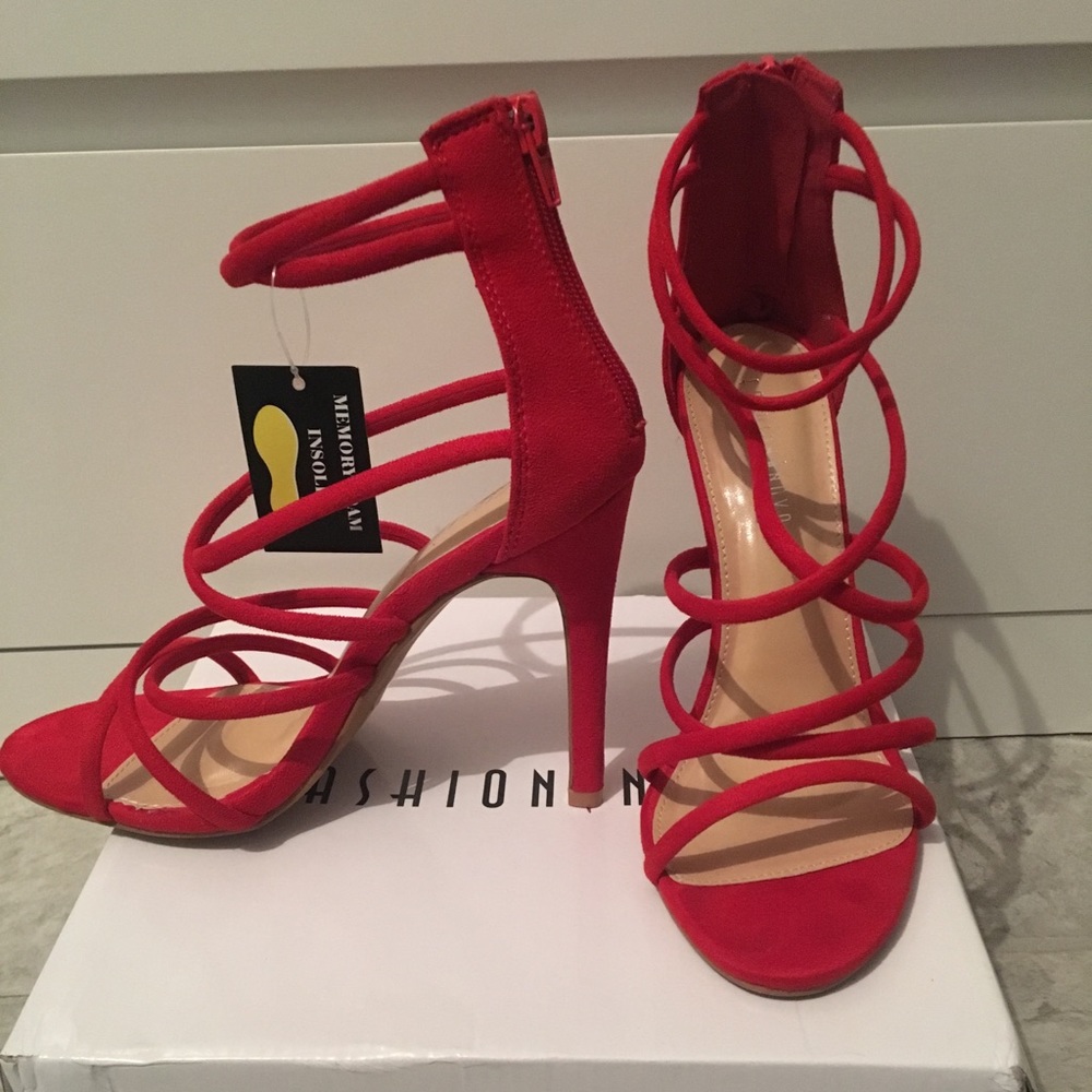 Fashion Nova Red Heels